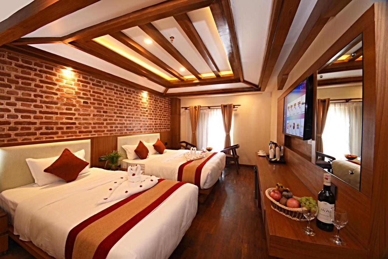 Hotel Thamel Park Kathmandu Bagian luar foto