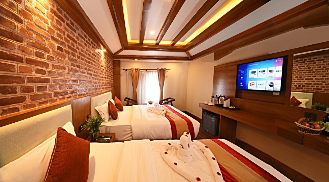 Hotel Thamel Park Kathmandu Bagian luar foto