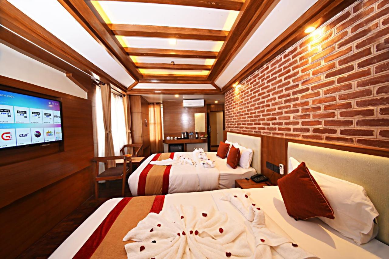 Hotel Thamel Park Kathmandu Bagian luar foto