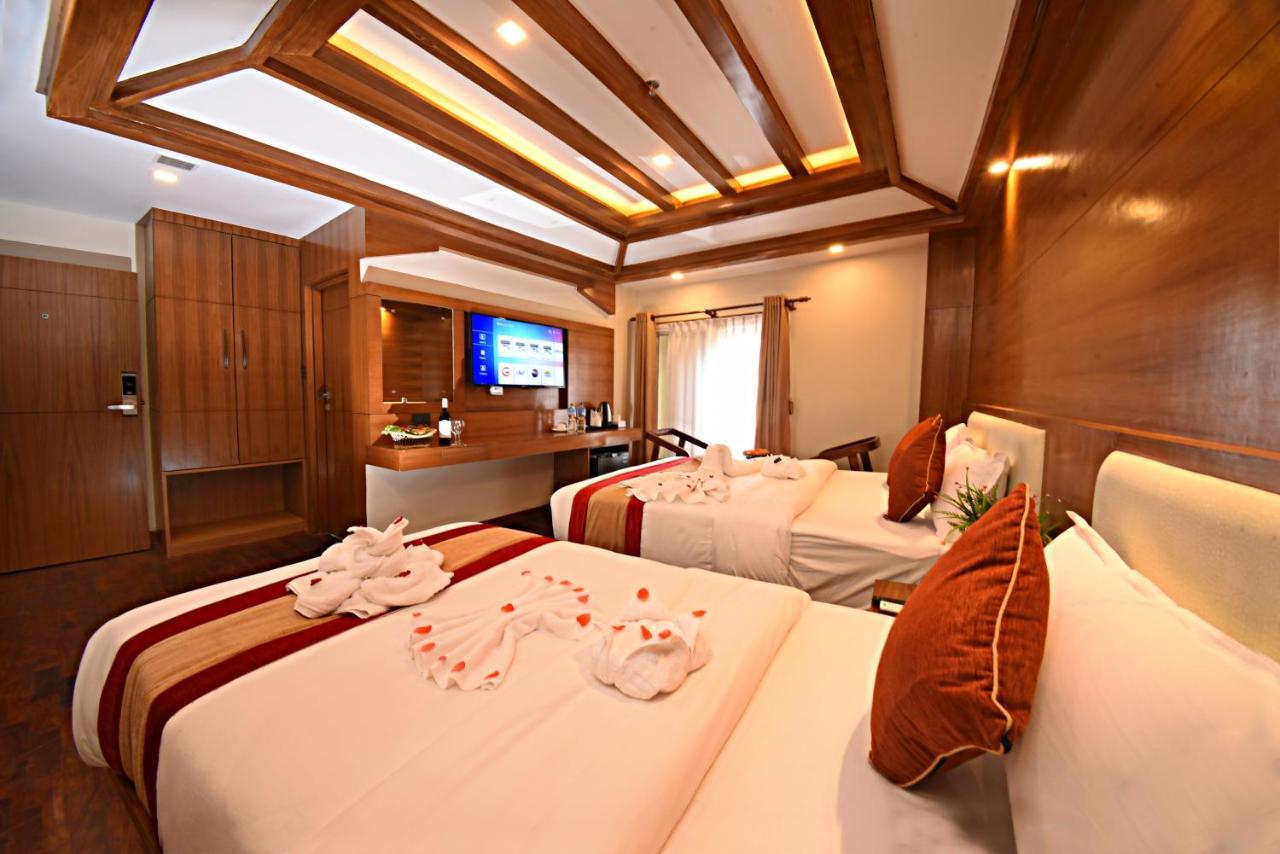Hotel Thamel Park Kathmandu Bagian luar foto