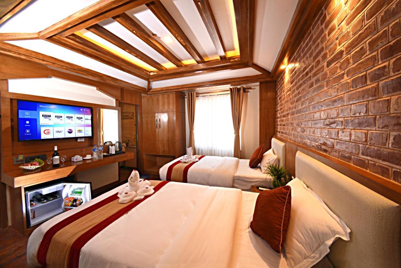 Hotel Thamel Park Kathmandu Bagian luar foto