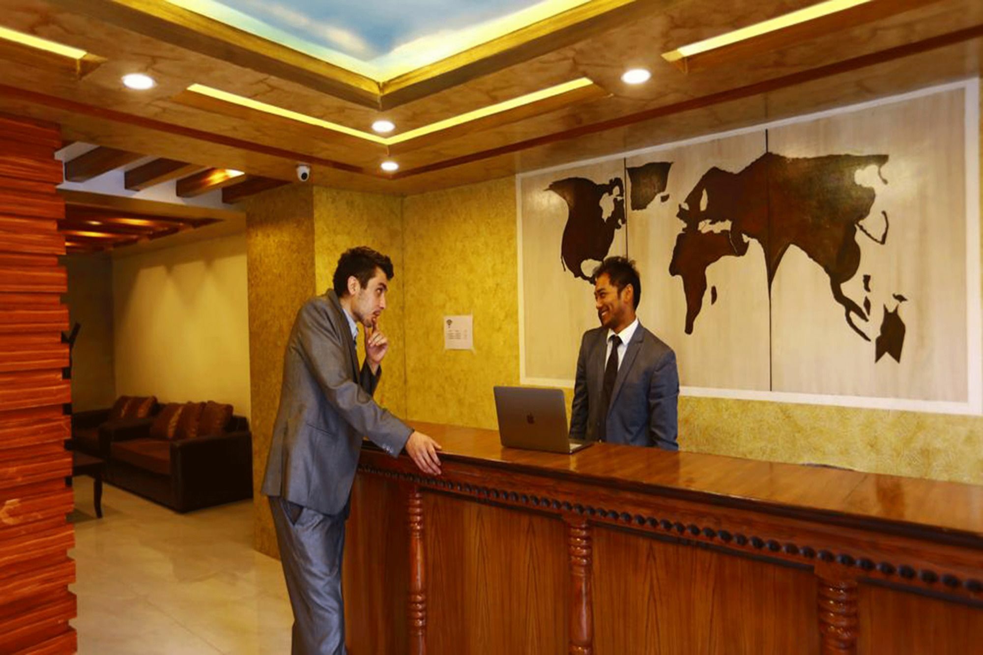 Hotel Thamel Park Kathmandu Bagian luar foto
